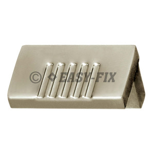 Buton metalic 480.81 - 39x23x23mm - Nichel Satinat