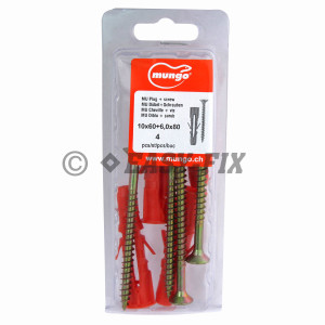 Diblu MU 10x60 şi Şurub 6,0x80mm