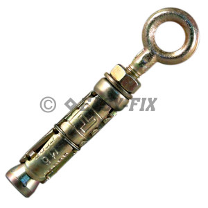 Ancora pt beton tip R4 cu cârlig tip O - M 8x60 ZG