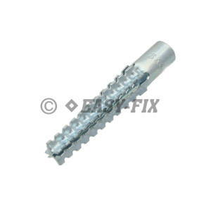 Diblu metalic cu gheare 8,0x38 mm Zincat Alb (100 buc)