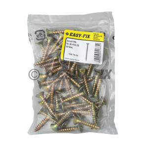Şurub pt PAL şi lemn cap înecat 6,0x 35 ZG PZ3 (50 buc)