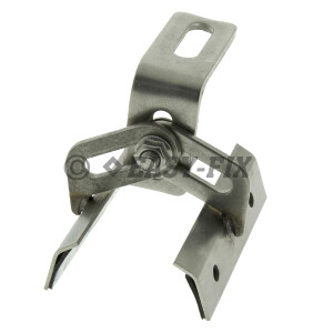 Suport fixare panouri fotovoltaice pe acoperis tabla profilata - 65x30x5mm - Inox A2