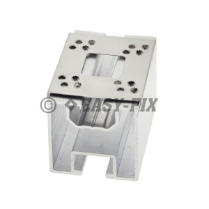 Placa impamantare pentru panouri fotovoltaice Q-50x42mm - Inox A2 pentru Cleme Rapide 28-35mm - 10 buc/Punga Plastic