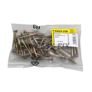 Şurub pt PAL şi lemn cap înecat 4,5x40/24 ZG PZ2 (50 buc)