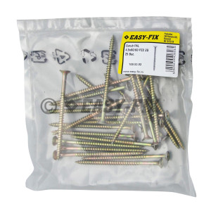 Şurub pt PAL şi lemn cap înecat 4,5x80/60 ZG PZ2 (25 buc)