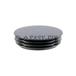 Capac plastic pentru teava rotunda  D 33,7 mm (1") - Gri RAL 7024