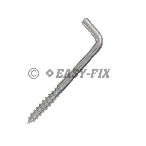 Agăţător cu filet pt lemn tip L - Ø4,5x 50x14 ZA (100 buc)