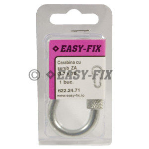 Carabină cu şurub DIN 5299D - Ø 7 x 70mm ZA