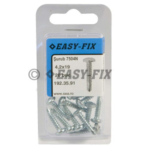 Şurub autoforant cap bombat DIN 7504N - 4,2x19 ZA PH2