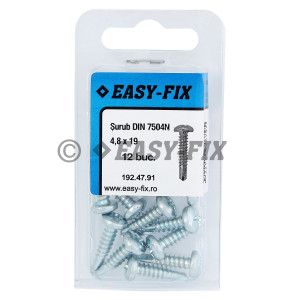 Şurub autoforant cap bombat DIN 7504N - 4,8x 19 ZA PH2