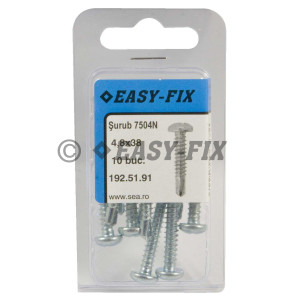 Şurub autoforant cap bombat DIN 7504N - 4,8x 38 ZA PH2