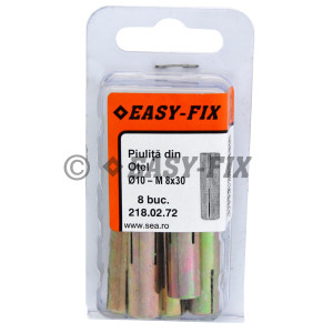 Piuliţă expandabilă din oţel Ø10mm - M 8 x 30mm ZG