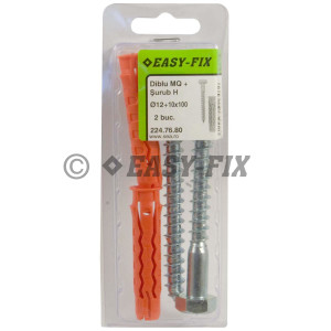 Diblu NY MQ Ø12 x60 şi Şurub H10,0x100