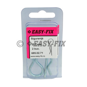 Siguranţă cu arc pt axe DIN 11024 A - Ø 3mm - ZA