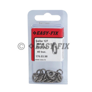 Şaibe Elastice Grower DIN 127B - M  5 Inox A2