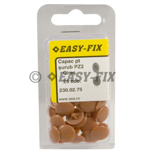 Capac plastic pentru cap înecat  PZ2 - Cireş