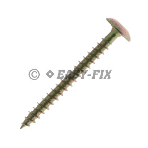 Şurub pt dulgherie cap bombat 6,0x 70/54 ZG TX30 (100 buc)