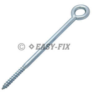 Cârlig pt fixat schelă pe faţadă cu ochi Ø24 - 12x400mm ZA (10 buc)