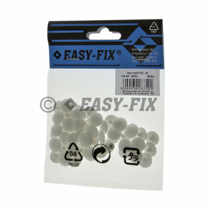 Capac plastic pentru cap înecat  PZ2 - Alb