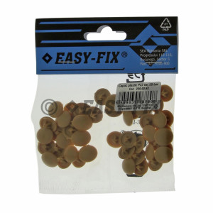 Capac plastic pentru cap înecat  PZ2 - Bej