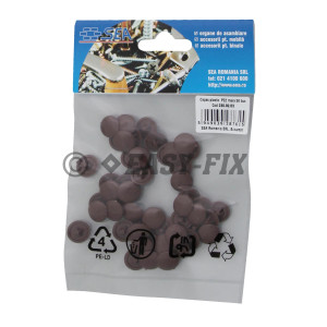 Capac plastic pentru cap înecat  PZ2 - Maro