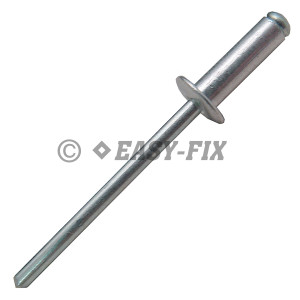 Nituri POP standard Al/Al - Ø 4,0x25,0 mm - SRC (500 buc)