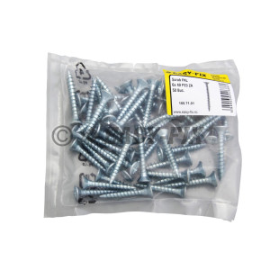 Şurub pt PAL şi lemn cap înecat 6,0x 40 ZA PZ3 (50 buc)