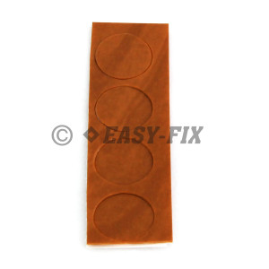 Capac mascare autoadeziv Ø13mm - Alun (20 buc)