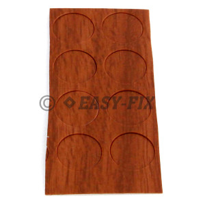 Capac mascare autoadeziv Ø13mm - Nuc (20 buc)