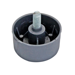 Picior mobila reglabil Ø50x26 442.51 - Silver