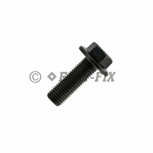 Şurub cap cu guler DIN 6921-10.9 M12-1,50x 35 Brunat