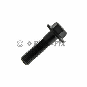 Şurub cap cu guler DIN 6921-10.9 M12-1,50x 45 Brunat
