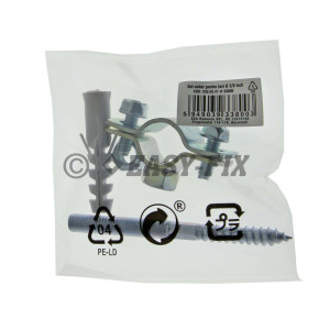 Set colier pt tevi Ø 3/8 inch