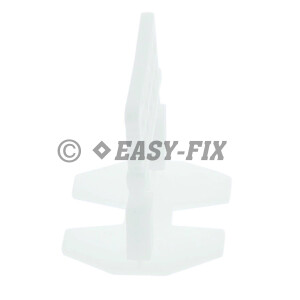 Distantier plastic CLIPS pentru gresie si faianta 1,0 mm - 100 buc/Punga Plastic