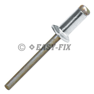 Nituri POP cap înecat Aluminiu/Oţel - Ø 3,0x 8,0mm SRC (1.000 buc)