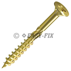 Şurub pt PAL şi lemn cap înecat VBA3 3,5x 45/26 ZG PZ2 (500 buc)