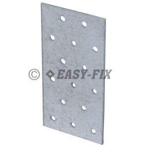 Placa perforata tip 1 -  40x  80x2,0mm - ZA (100 buc)