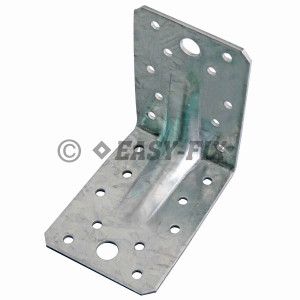 Coltar perforat 90° tip 4n -  80x130x90x2,0mm - ZA