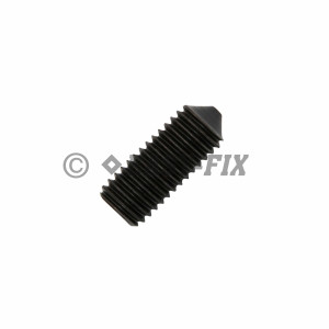 Ştift filetat cu vârf conic DIN 914 M 3x10 Oţel  45H (100 buc)