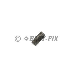Ştift filetat cu vârf plat DIN 913 M 4x12 Inox A2 (100 buc)