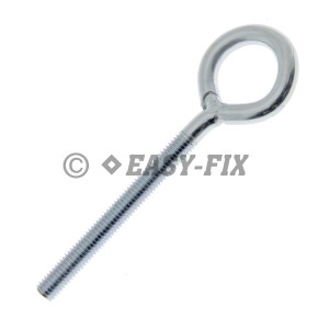 Cârlig cu ochi sudat Ø22 - M 8x116mm - ZA (50 buc)