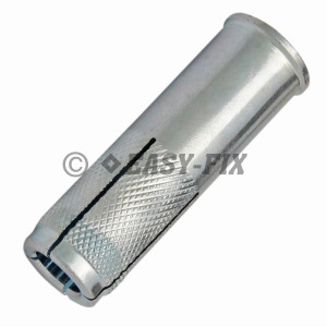 Piuliţă expandabilă cu guler Ø20mm - M16 x 65mm ZA (20 buc)