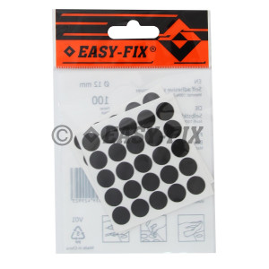 Capac autoadeziv Ø12mm  Negru