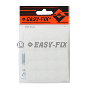 Capac autoadeziv Ø20mm  Albă