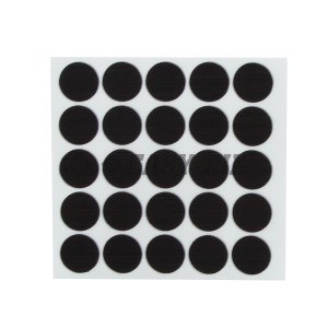 Capac mascare autoadeziv Ø12mm Wenge (25 buc)