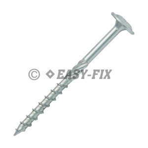 Şurub pt dulgherie cap plat FAST+  6x160/ 75 ZA TX30 (100 buc)