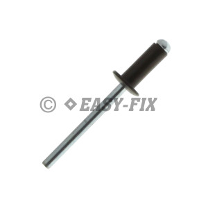 Nituri POP standard Al/Oţel -Ø 4,8x12,0mm RAL 8017-Maro (500 buc)