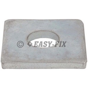Şaibe plate pătrate DIN 436 - M12-40x40x4,00 ZA (50 buc)