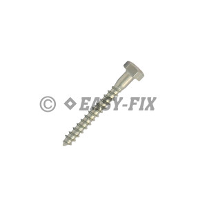 Şurub pt lemn cap hexagonal DIN 571 -  5,0x 40 ZA (250 buc)