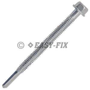 Şurub autoforant 4-12mm cap hex - 5,5x 90 ZA - SW8 (100 buc)